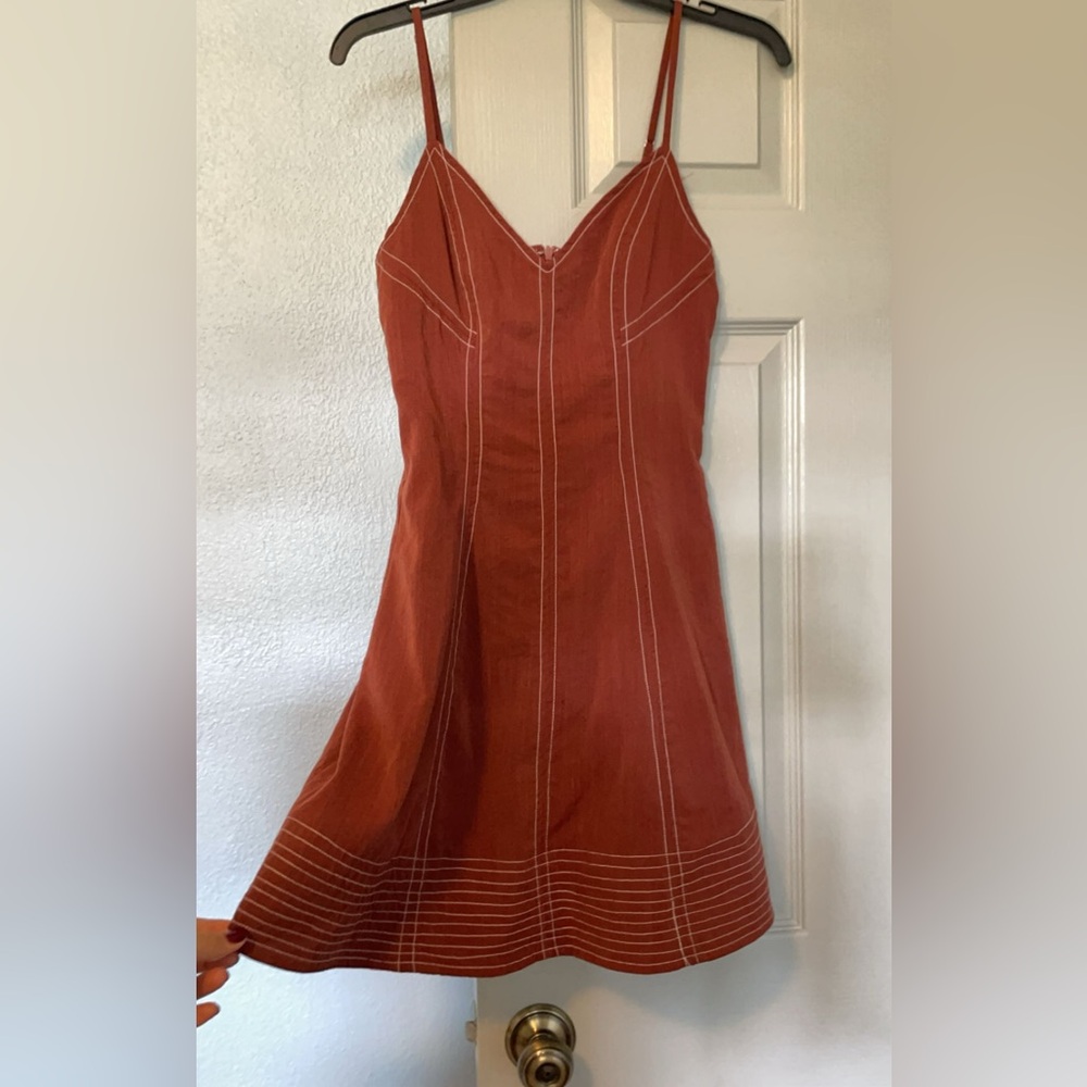 Brick Colored Dress